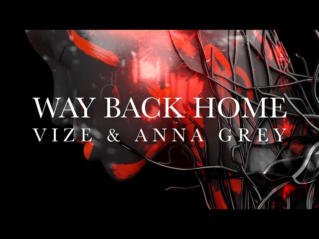 VIZE x Anna Grey  - Way Back Home (Official Lyric Video)