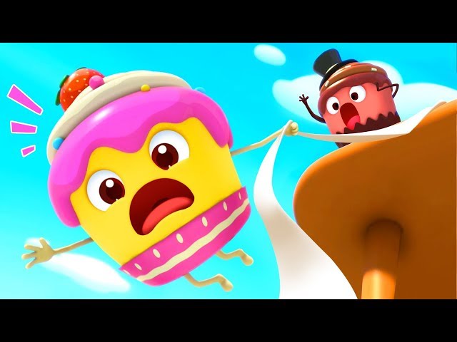 Strawberry Cupcake and Friends | Learn Fruits, Color Song | Nursery Rhymes | Kids Songs | BabyBus