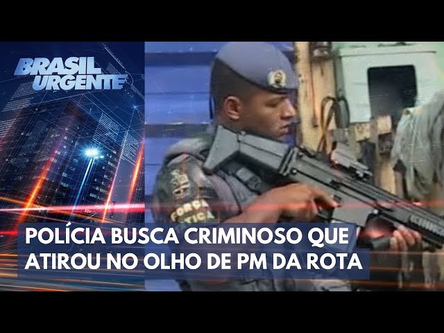 Policial da Rota é baleado no olho no litoral de São Paulo | Brasil Urgente