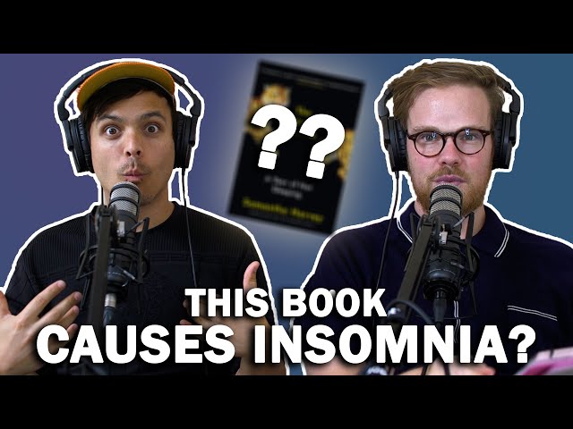 This Book Causes Insomnia?