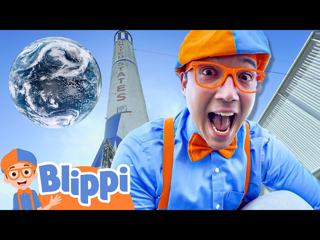 Do The Space Hop With Blippi! 🚀🎶 | Blippi Songs 🎶| Educational Songs For Kids