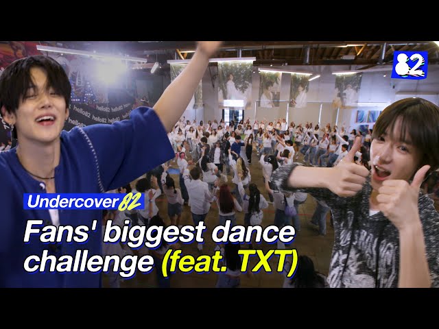 TXT surprise MOA at their dance party | Undercover82 | TOMORROW X TOGETHER