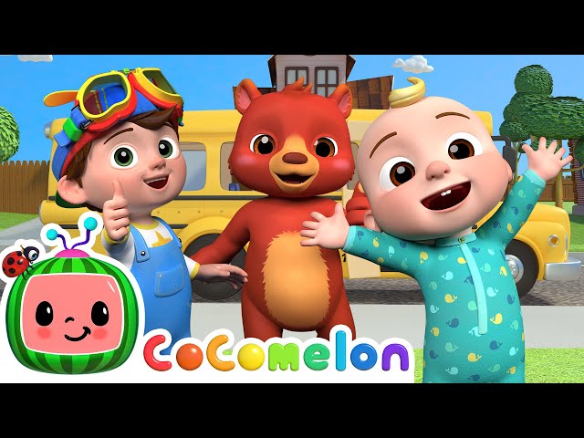 Wheels on the Bus! | CoComelon Animal Time | Animals for Kids