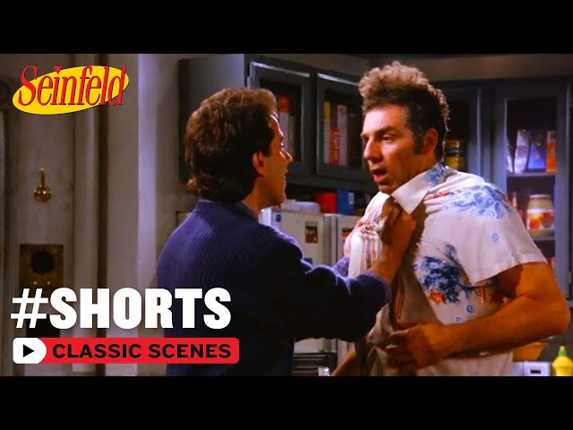 Poppie Pees On Jerry's New Sofa! 🛋️ | #Shorts | The Couch | Seinfeld