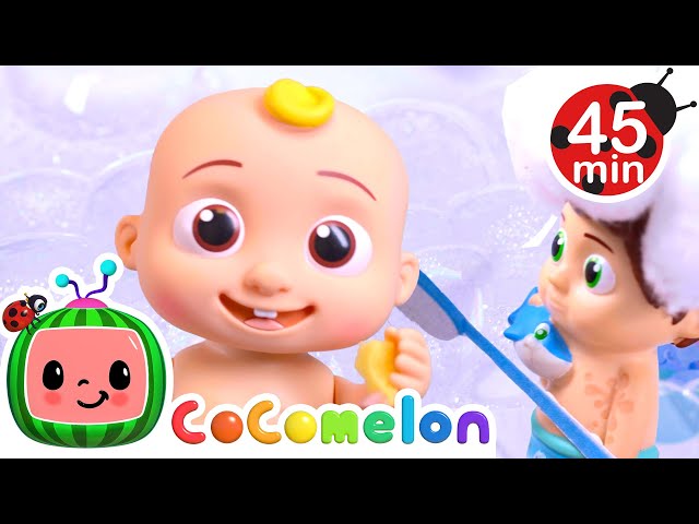 Wash in the Bath Song - Toy Version | CoComelon Toy Play Learning | Nursery Rhymes for Babies