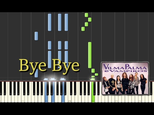 Bye Bye - Vilma Palma e Vampiros / Piano Tutorial / EA Music