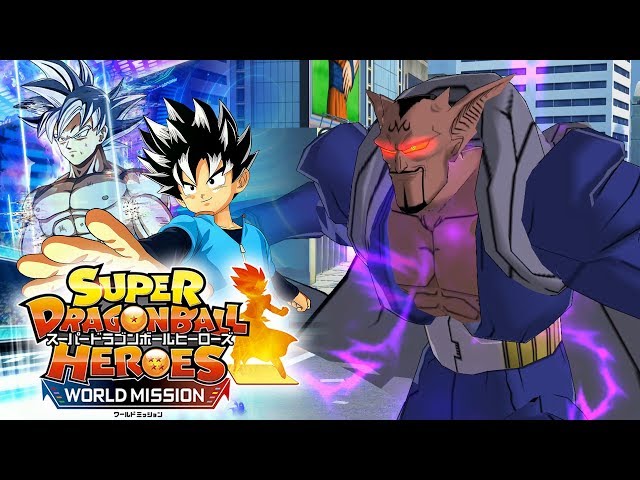 DABURA HAS BEGUN HIS ATTACK AT HERO CITY!!! Super Dragon Ball Heroes World Mission Gameplay!