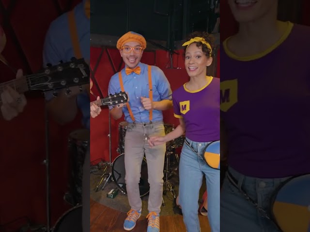 Blippi and Meekah Write a Song Together! | Blippi and Meekah Shorts | #shorts #blippi #meekah