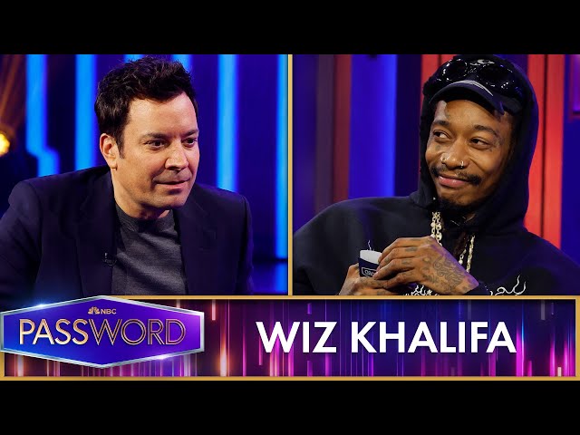Wiz Khalifa and Jimmy Turn Up the Heat in a Themed Round of Password
