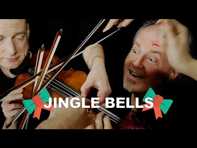 Nine People Playing One Violin - Jingle Bells