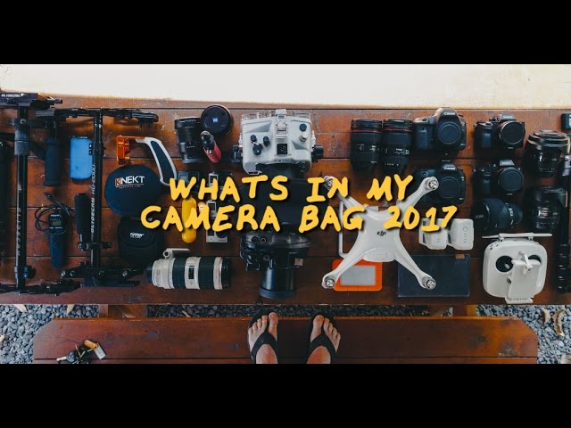 WHAT'S IN MY CAMERA BAG? 2017 - JAKOB OWENS