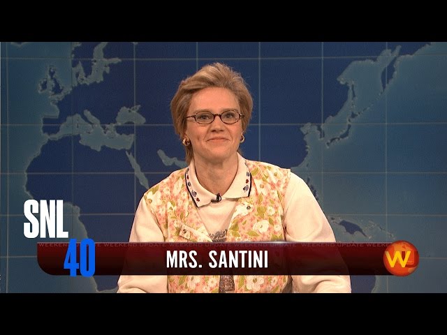 Weekend Update: Mrs. Sartini - SNL