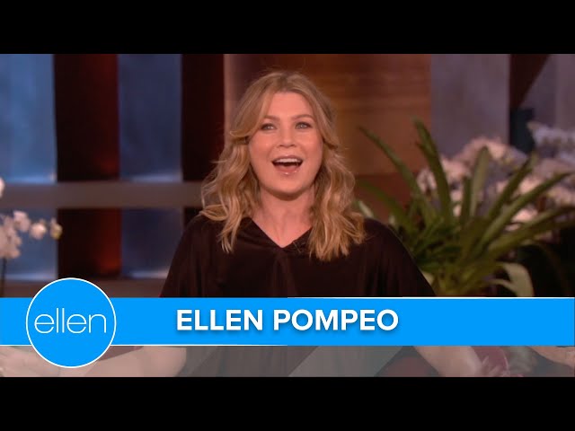 Ellen Pompeo Plays Last Word and Gets a Scare! (Season 7)