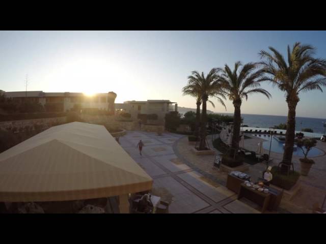 Cretan Dream Royal, Kato stalos, Crete, Greece 2015 (timelapse pool area)