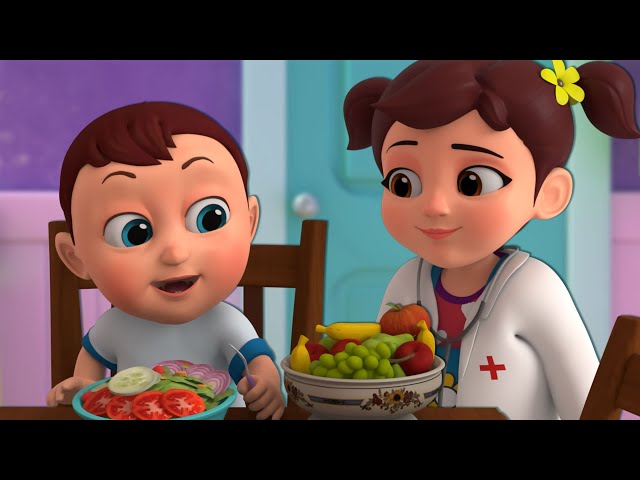 Johny Johny Yes Doctor Song for Kids | 3D Nursery Rhymes
