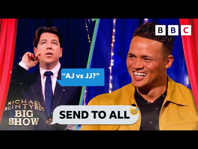 Send to All - Jermaine Jenas picks a fight with Anthony Joshua 😱🥊 Michael McIntyre’s Big Show