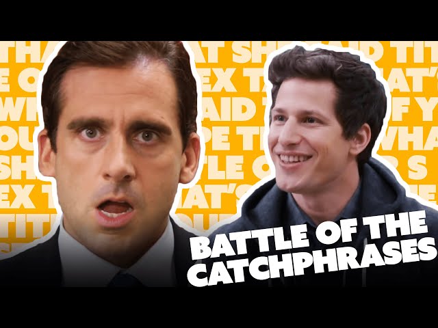 Battle of the Catchphrases: The Office U.S. VS Brooklyn Nine-Nine | Comedy Bites