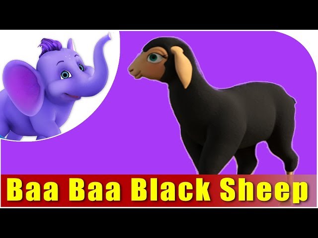 Kids Nursery Rhymes | Baa Baa Black Sheep