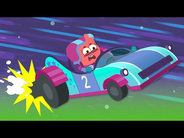 Throttle Up | Pit Stop | Auto Racing Cartoon