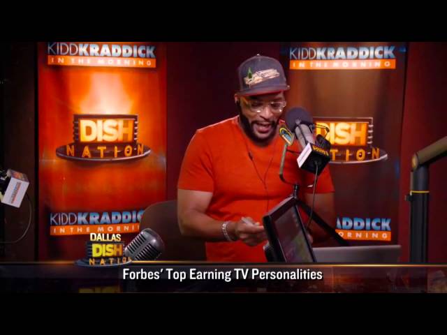 Dish Nation - Forbes' List of the Highest Paid TV Personalities!