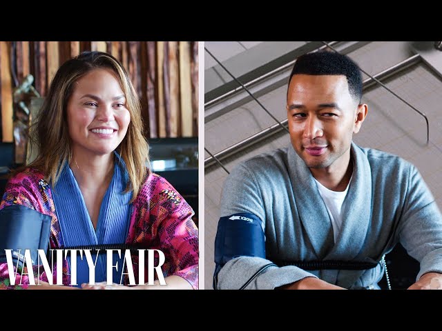 John Legend and Chrissy Teigen Take a Lie Detector Test | Vanity Fair