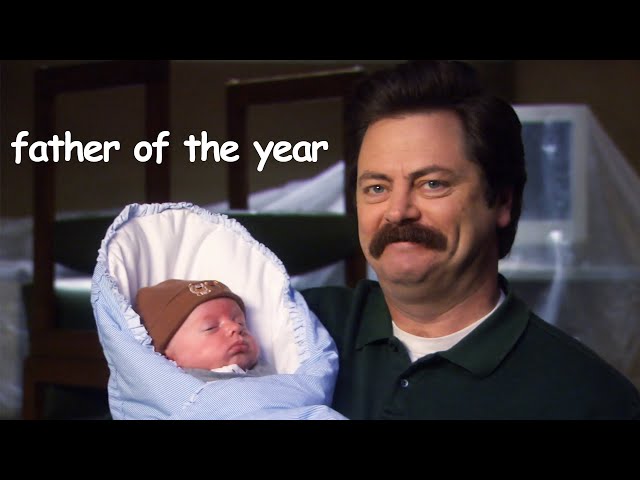 Ron Swanson: Father of the Year | Parks and Recreation | Comedy Bites