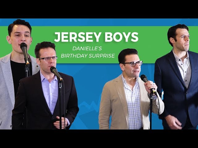 Jersey Boys Surprise Danielle Monaro | Elvis Duran Live