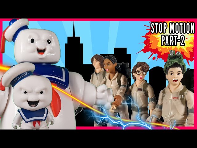 👻🧡 Part 2 - GHOSTBUSTERS AFTERLIFE STOP MOTION DIY HOME MADE CANADA