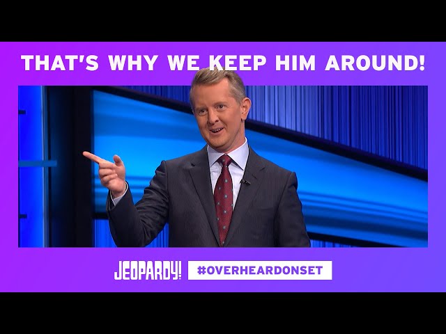 The Big Brain on Billy Wisse | Overheard on Set | JEOPARDY!