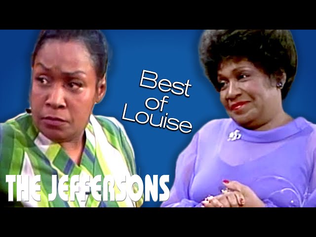 The Jeffersons | The BEST of Louise Jefferson | The Norman Lear Effect