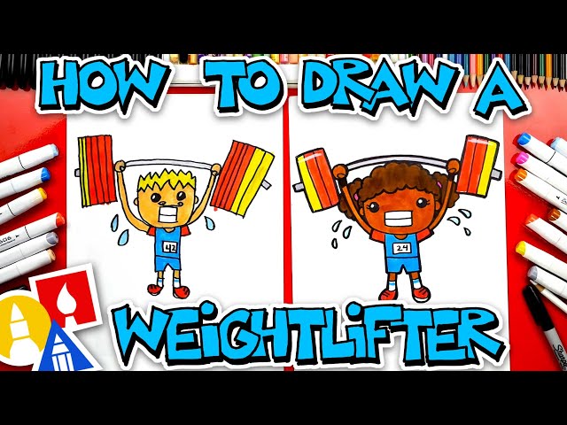 How To Draw A Weightlifter
