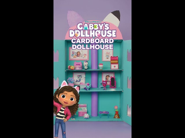 Craft Your Own Dollhouse with Gabby 💗🏠 Gabby's Dollhouse is now streaming on Netflix!