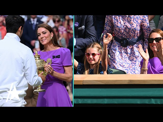Kate Middleton Receives STANDING OVATION During Rare Public Appearance At Wimbledon