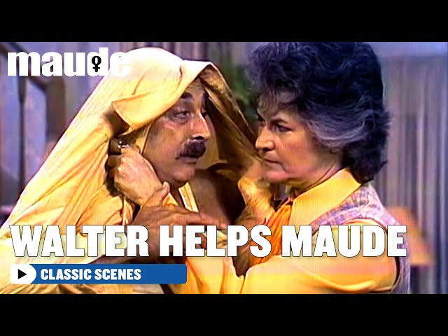 Maude | Drunken Walter Reconciles Maude and Arthur | The Norman Lear Effect