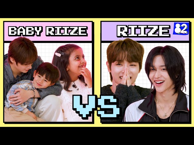 (CC) The only video of RIIZE with kids👶💕ㅣCOPY&PASTEㅣNewJeans, BABYMONSTER, BTS, aespa, NCT U, SHINee