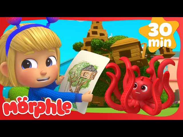 Morphle's Magic Treehouse | Building & Cartoons for Kids | Mila and Morphle