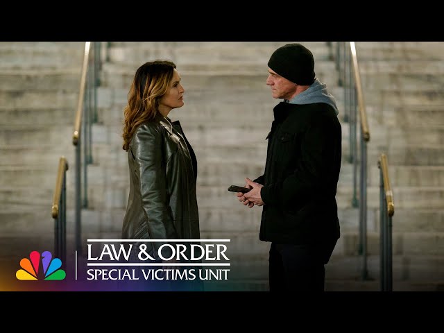 Benson and Stabler Reunite | Law & Order: SVU | NBC