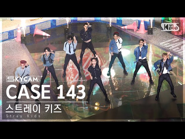 [항공캠4K] 스트레이 키즈 'CASE 143' (Stray Kids Sky Cam) @SBS Inkigayo 221009