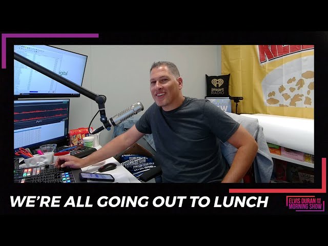 We're All Going Out To Lunch | 15 Minute Morning Show