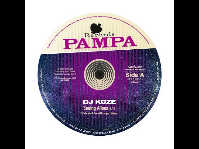 DJ Koze - Seeing Aliens (PAMPA030)