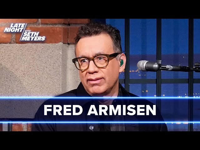 Fred Armisen Shares His Idea for a Uniquely Seated Theater