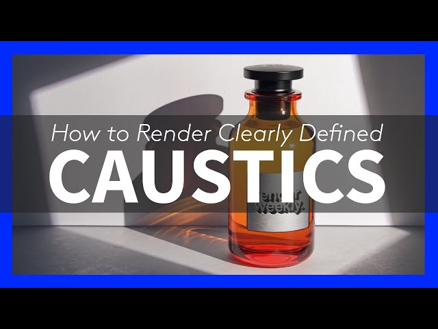 How to Render Clearly Defined Caustics using KeyShot