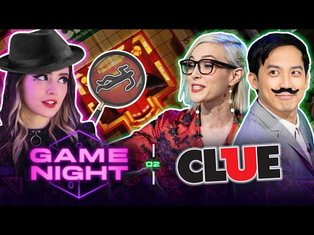 Chrissy Accusing... HERSELF!? | Game Night: Clue! ft. Jimmy Wong & Emma Fyffe