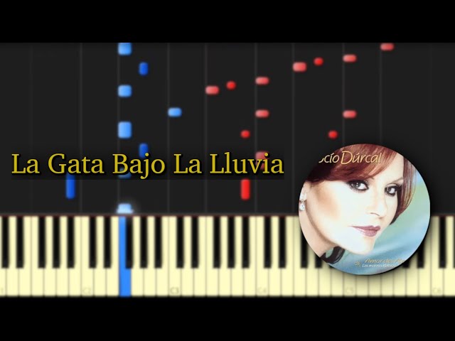La Gata Bajo La Lluvia (Rocío Dúrcal) / Piano Tutorial & Sheet Music / Versión de Esteban Álvarez