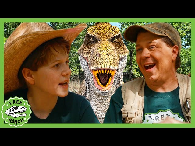 Dinosaurs at the Campfire?! | T-Rex Ranch Dinosaur Videos for Kids