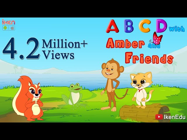 ABC Song - Learn ABC while singing ABCD Nursery Rhyme | iKen | iKen Edu | iKen App