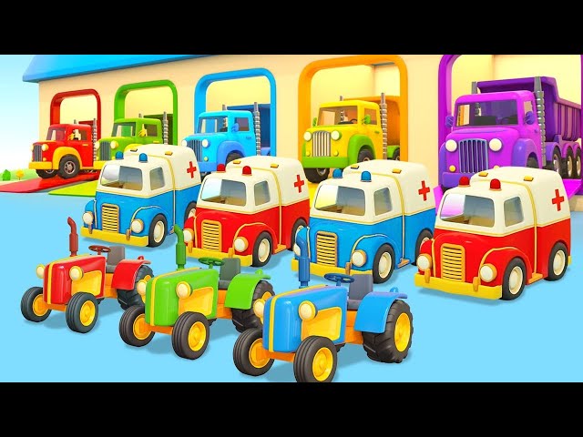 🔴 Car cartoons for kids & Helper cars cartoon full episodes LIVE