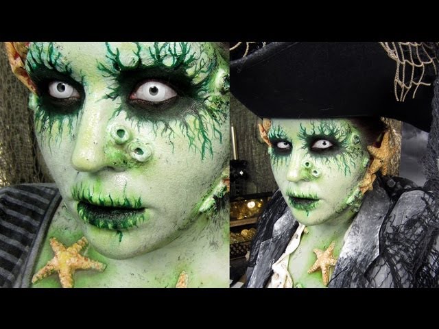 Pirate Makeup: Davy Jones