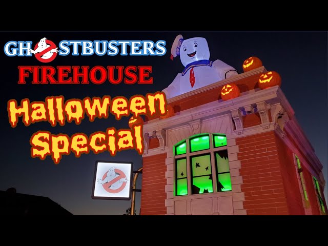 Ghostbusters Haunted Firehouse Tour 👻 Giant Spooky Playset With Fright Features