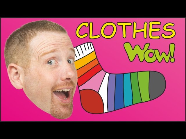 Getting Dressed | Clothes for Kids | English Stories for Kids from Steve and Maggie